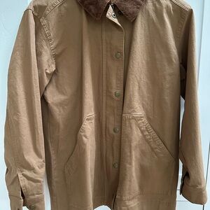 Old Navy Equestrian Tan Corduroy Collar Jacket